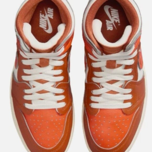 Nike Women's Air Jordan 1 High MM Desert Orange/Sail FB9891-800 Size: 7.5 NWT - Picture 12 of 14